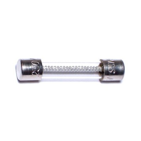 Midwest Fastener Glass Fuse, MDL Series, Time-Delay, 8A, 250V AC, 5 PK 67278